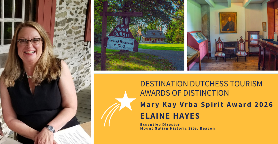 Elaine Hays, Executive Director of Mount Gulian Historic Site in Beacon