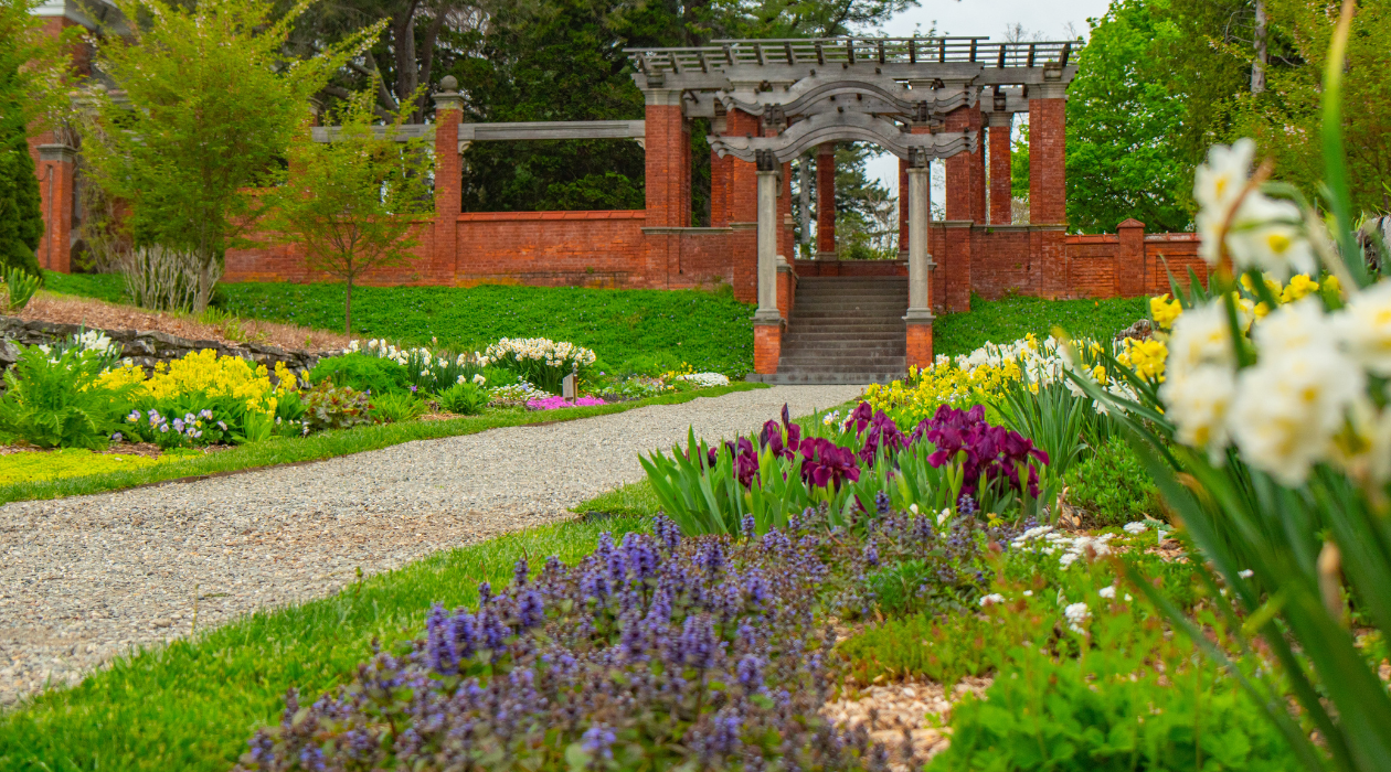 Garden at Vanderbilt Mansion National Historic Site