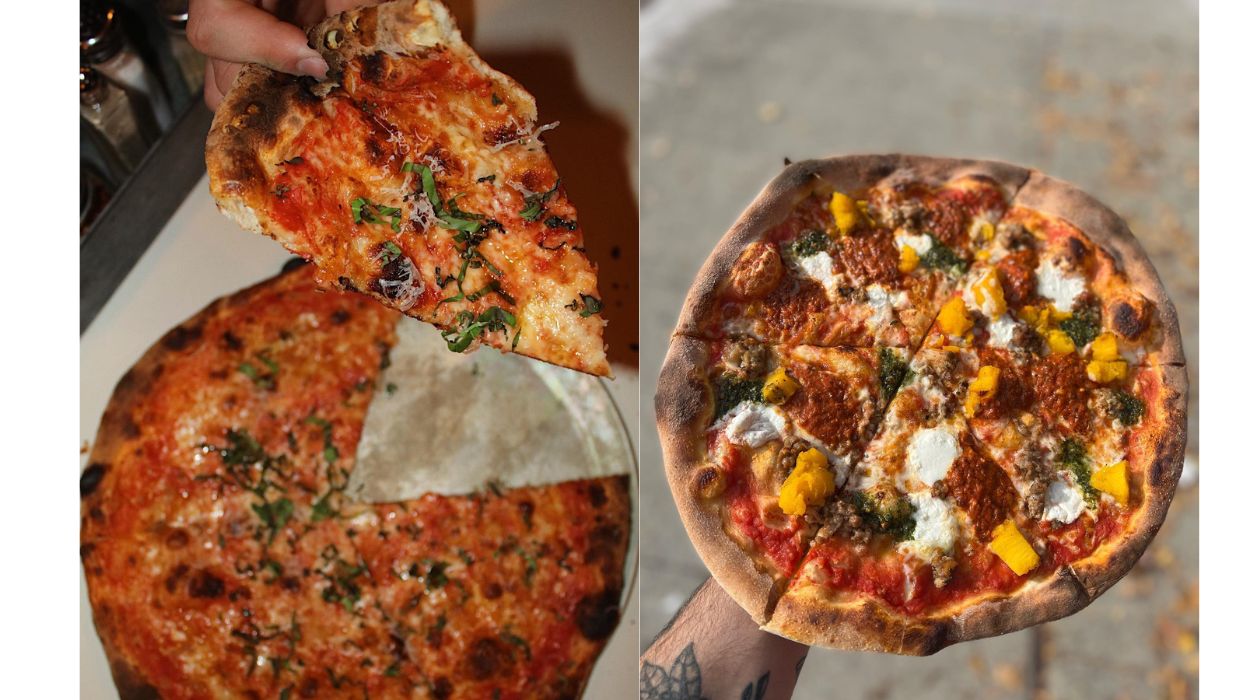 Pizzas from The Dutch Crown in Poughkeepsie