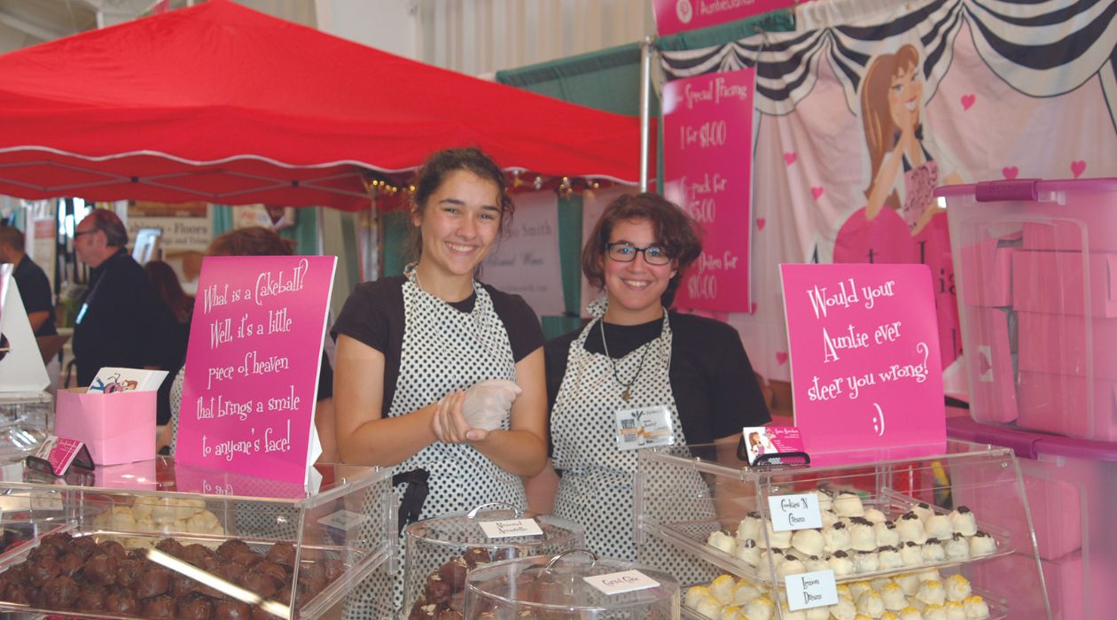 Auntie Lianas Cake Balls at the Hudson Valley Wine and Food Fest