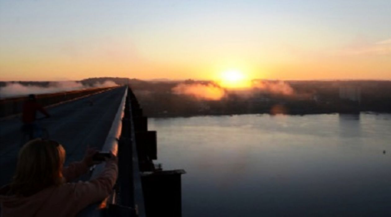 Walkway Over the Hudson, Poughkeepsie, photo by Fred Schaeffer