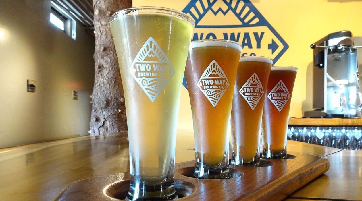 Two Way Brewing Company Beacon Beer Flight