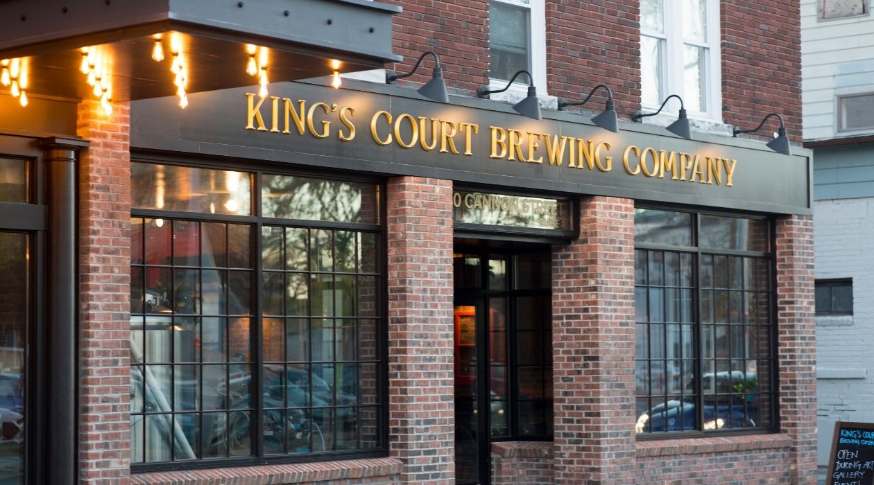 Kings Court Brewing Company Exterior