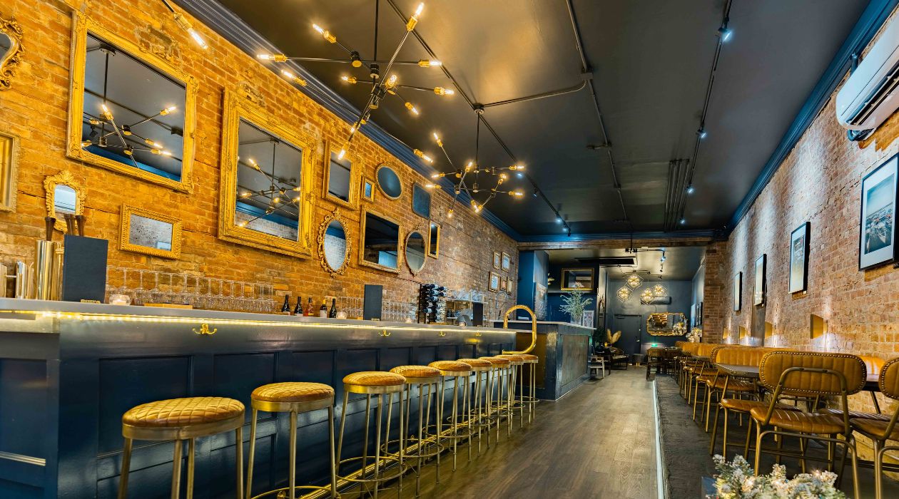 Interior of Reserva Wine Bar in Beacon